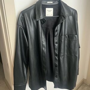 Abercrombie oversized shacket